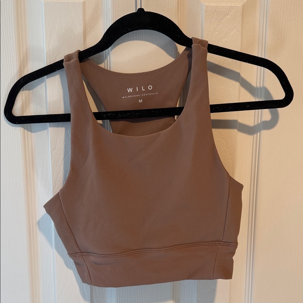 WILO Women's Brown Crop Top